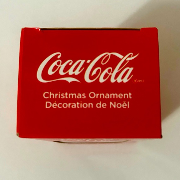 Coca Cola Polar Bear Christmas Ornament Decorations In Box - Picture 3 of 5